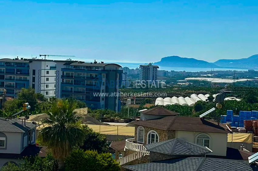 Приобрести Трёхкомнатная квартира с видом на море и горы – Алания, район Махмутлар 9