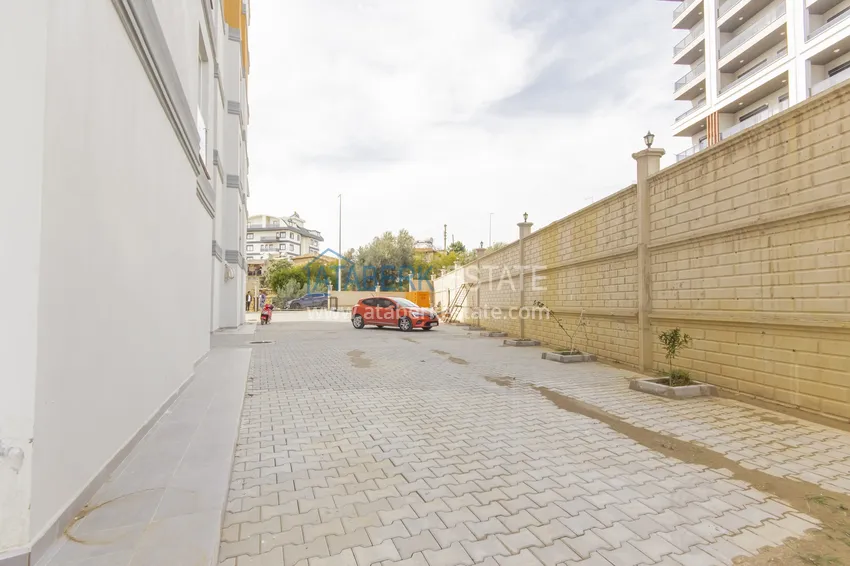 Двухкомнатная квартира с чистовой отделкой - Алания, район Авсаллар 9 