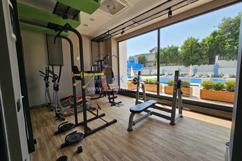 Трёхкомнатная квартира с видом на море и горы – Алания, район Махмутлар 9