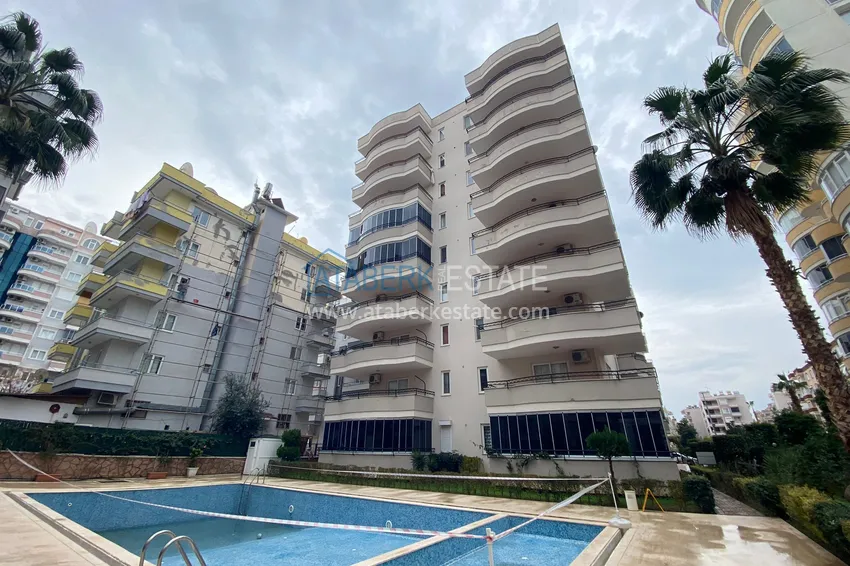 Меблированная квартира всего в 150 метрах от моря, район Махмутлар – Алания 3 