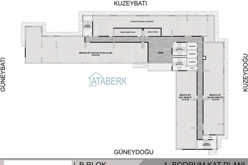 Купить дешево Недвижимость на этапе проекта - современный жилой комплекс в Мерсине, Томюк 12 