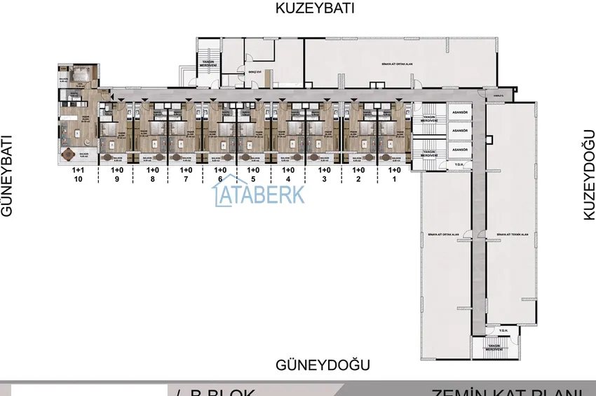 Купить дешево Недвижимость на этапе проекта - современный жилой комплекс в Мерсине, Томюк 17 