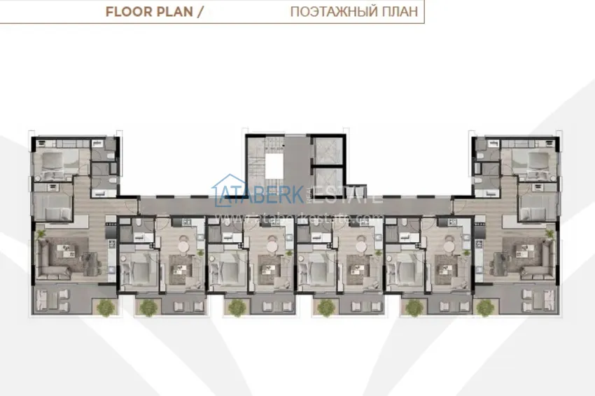 Купить дешево Квартиры от застройщика в новостройке на завершающем этапе строительства – Анталия, Алтынташ  3 