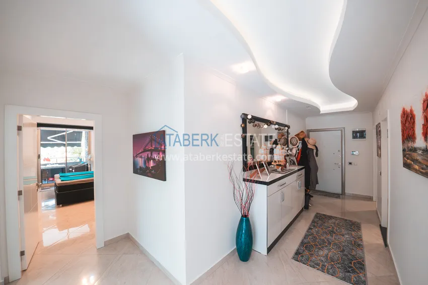 Приобрести Недвижимость под ВНЖ! Квартира 3+1 в престижном жилом комплексе в центре европейского района – Оба, Алания 1 