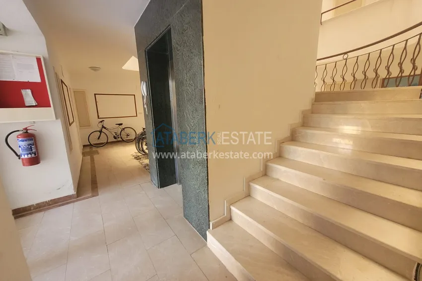 Двухкомнатная квартира под ключ в уютном комплексе в Алании район Тосмур 12 