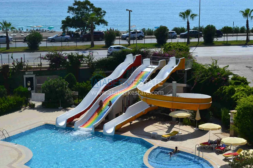 Элитная видовая линейная квартира 3+1 с мебелью в районе Тосмур, Алания 14 