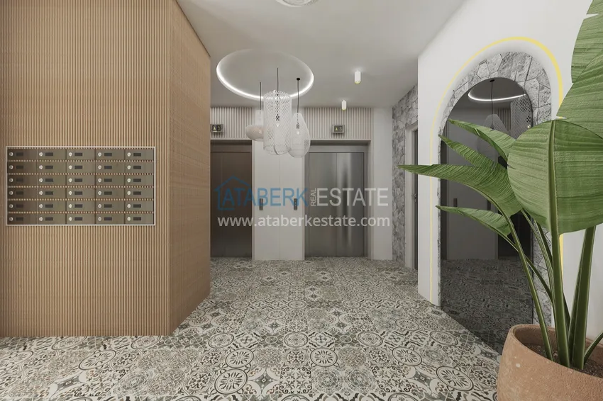 Старт продаж! Квартиры на этапе строительства в Алании, район Махмутлар 10 