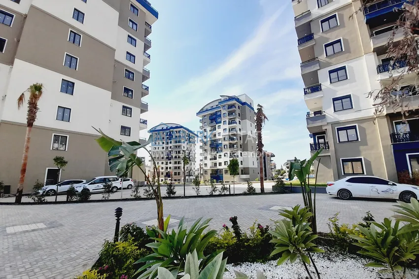 Квартира 1+1 от инвестора в комплексе отельного типа на этапе строительства, Авсаллар – Алания 10