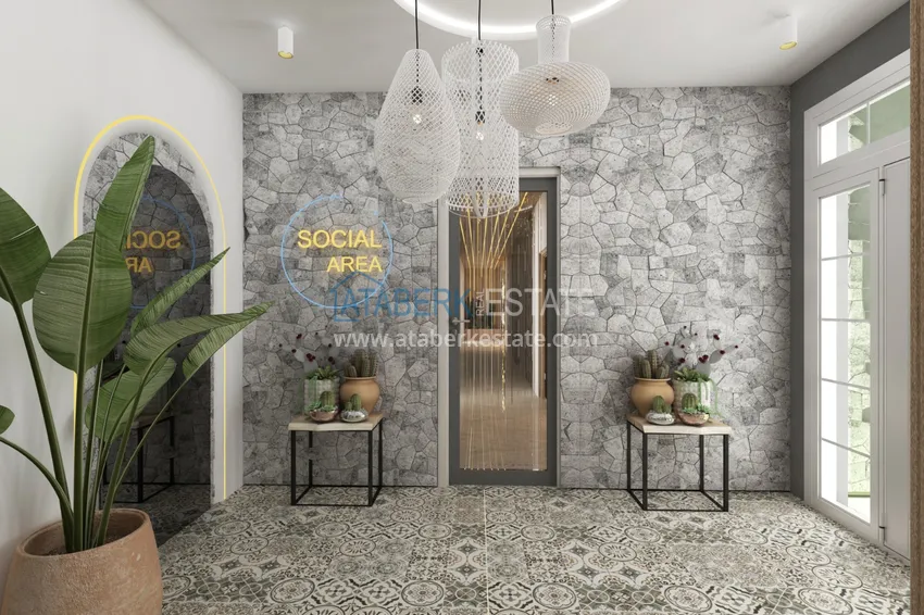 Старт продаж! Квартиры на этапе строительства в Алании, район Махмутлар 11 