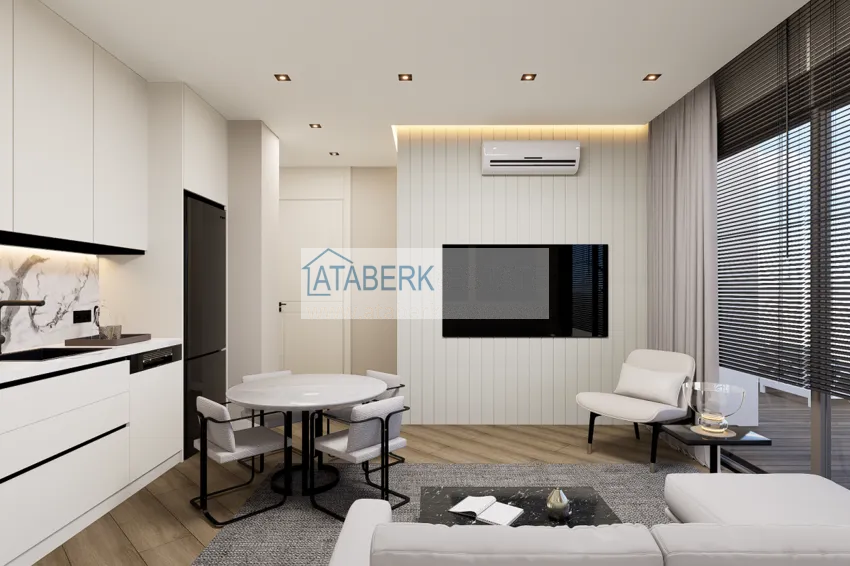 Приобрести Новый проект жилого комплекса на этапе котлована в Анталии, район Алтынташ 11 