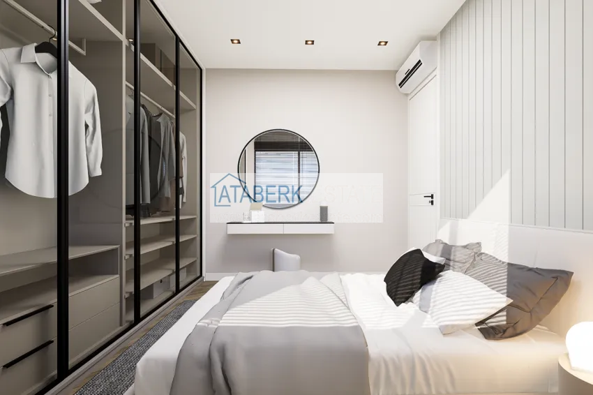 Приобрести Новый проект жилого комплекса на этапе котлована в Анталии, район Алтынташ 26 