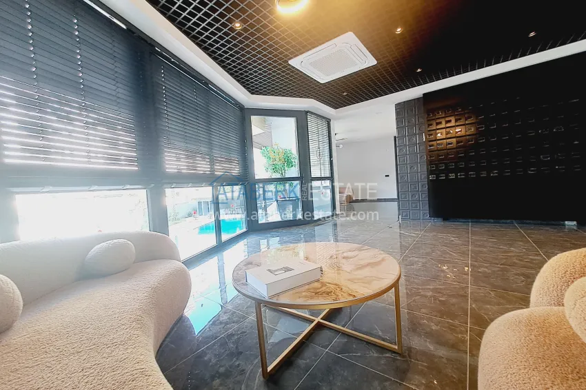 Квартира 1+1 в новом эксклюзивном комплексе в центре Алании 13