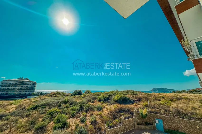 Приобрести Квартира 1+1 с мебелью и открытым видом на море, район Кестель - Алания 11 