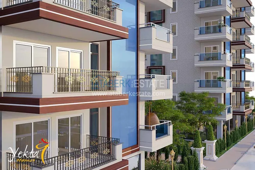 Трехкомнатная квартира в Махмутлар, от инвестора в элитном комплексе на этапе строительства 13