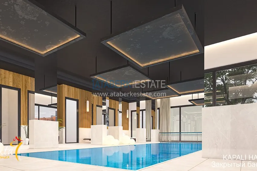 Трехкомнатная квартира в Махмутлар, от инвестора в элитном комплексе на этапе строительства 14