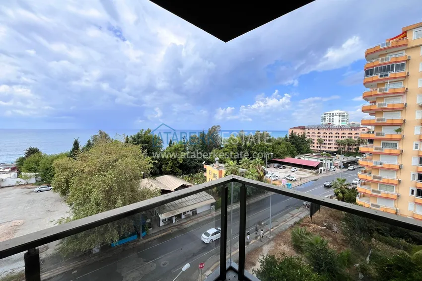 Приобрести Квартира 1+1 меблированная с видом на море, район Каргыджак – Алания 12