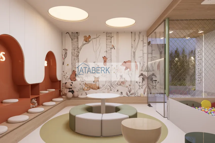 Новый проект жилого комплекса на этапе котлована в Анталии, район Алтынташ 23 