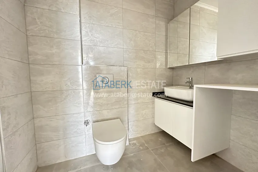 Приобрести Трехкомнатная квартира с чистовой отделкой и видом на море - район верхняя Оба, Алания 13 