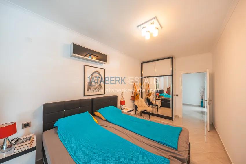 Приобрести Недвижимость под ВНЖ! Квартира 3+1 в престижном жилом комплексе в центре европейского района – Оба, Алания 15 