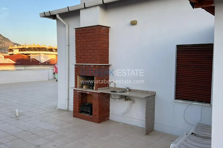 Двухкомнатная квартира под ключ в уютном комплексе в Алании район Тосмур 16 