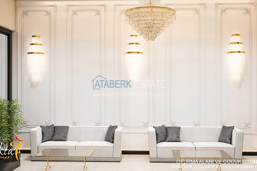 Трехкомнатная квартира в Махмутлар, от инвестора в элитном комплексе на этапе строительства 17