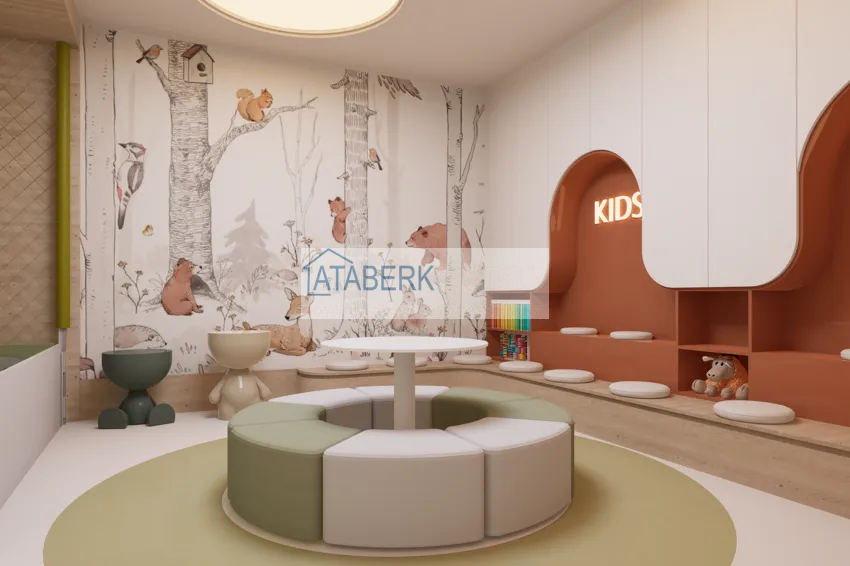 Новый проект жилого комплекса на этапе котлована в Анталии, район Алтынташ 25 