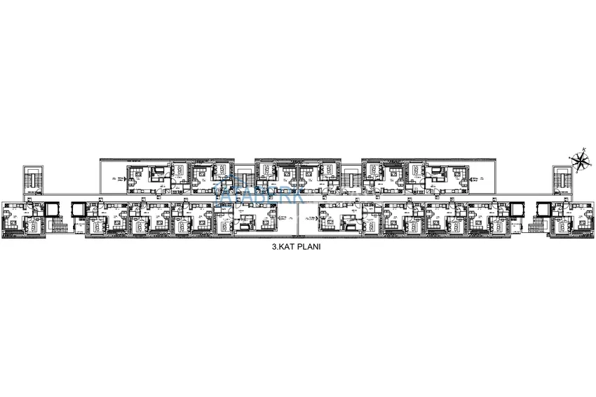 Купить дешево Новый проект жилого комплекса на этапе котлована в Анталии, район Алтынташ 7 
