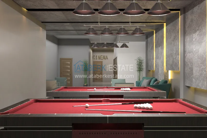 Двухкомнатная квартира в Окурджаларе в комплексе на этапе строительства в 150 метрах от моря 15 