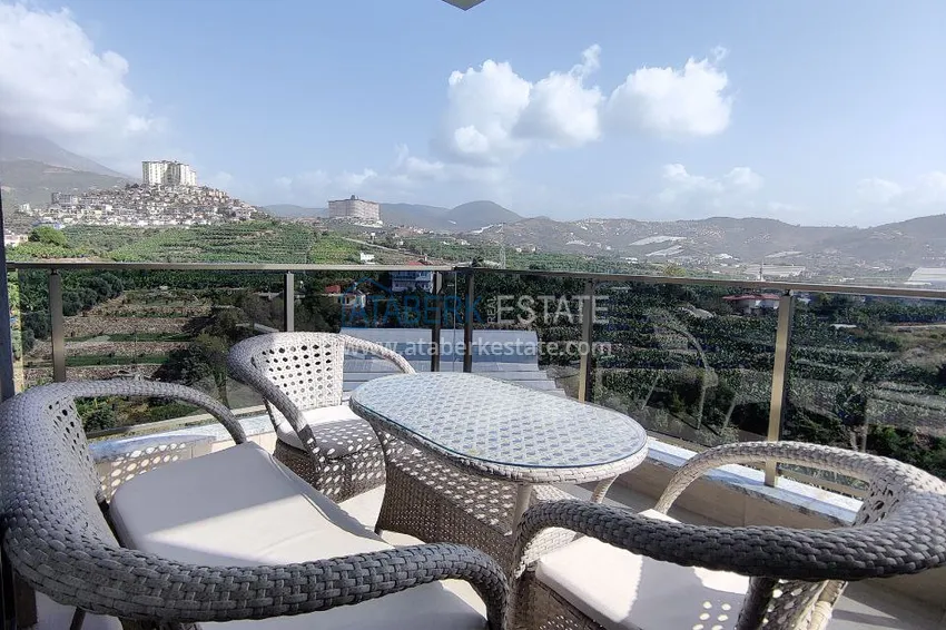 Приобрести Двухкомнатная квартира с видом на море и горы, район Махмутлар – Алания 15 