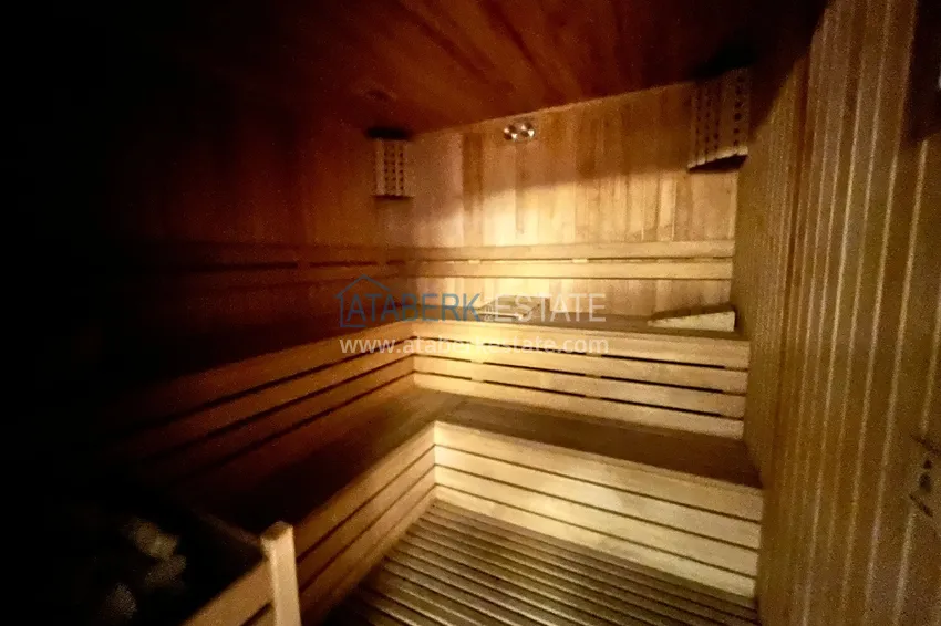 Квартира 1+1 меблированная с видом на море, район Каргыджак – Алания 15