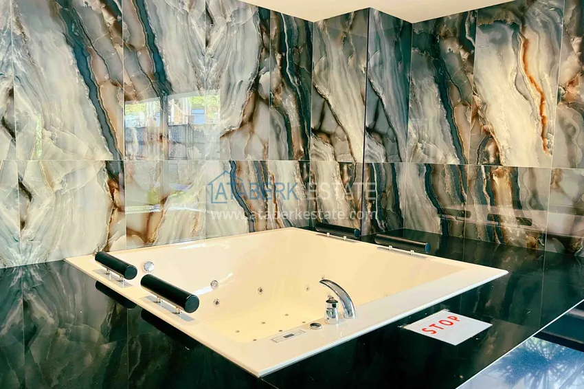 Трехкомнатная квартира под ключ в центре Алании - район пляжа Клеопатра 15 