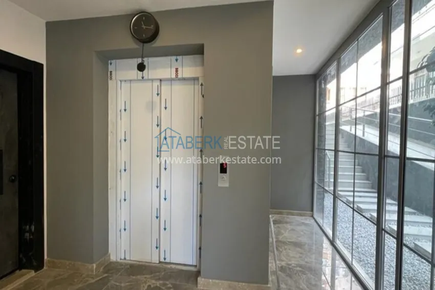 Квартира в центре Алании в комплексе с высоким инженерным оснащением – район пляжа Клеопатра 17 