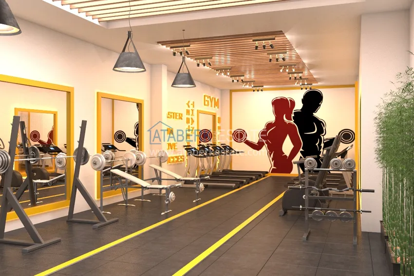 Двухкомнатная квартира в Окурджаларе в комплексе на этапе строительства в 150 метрах от моря 17 