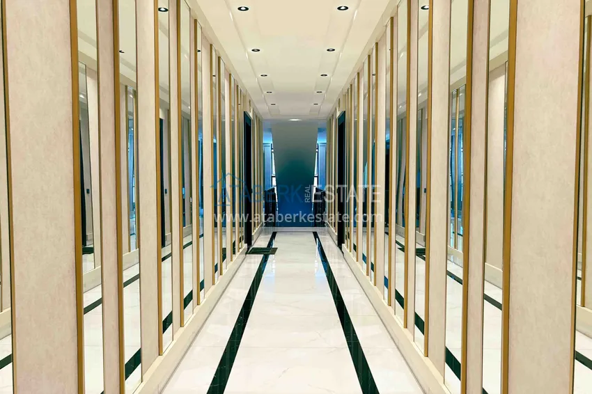 Трехкомнатная квартира под ключ в центре Алании - район пляжа Клеопатра 17 