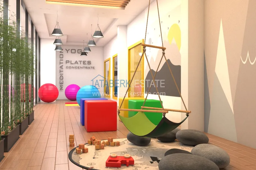 Двухкомнатная квартира в Окурджаларе в комплексе на этапе строительства в 150 метрах от моря 18 