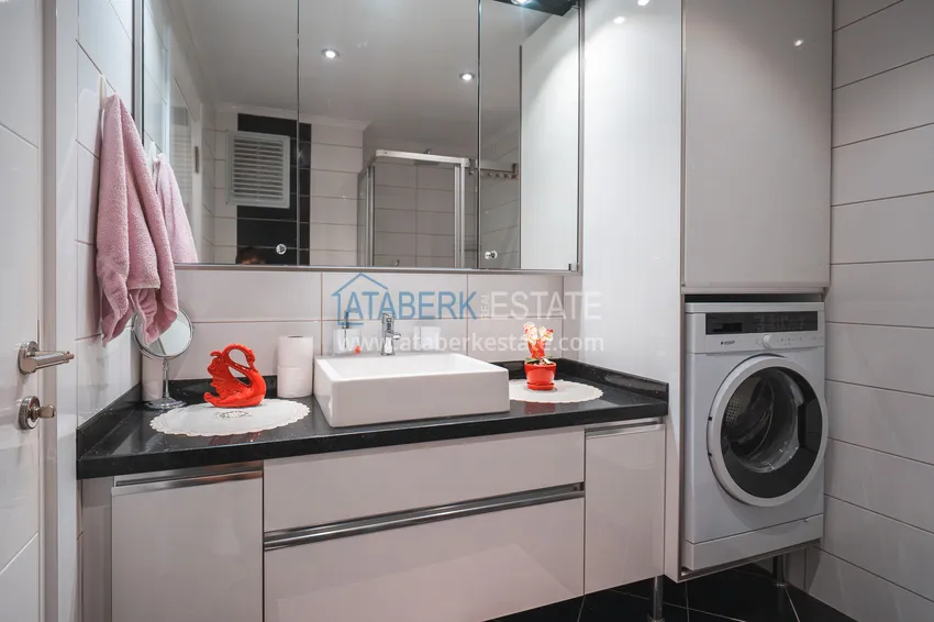 Приобрести Недвижимость под ВНЖ! Квартира 3+1 в престижном жилом комплексе в центре европейского района – Оба, Алания 19 