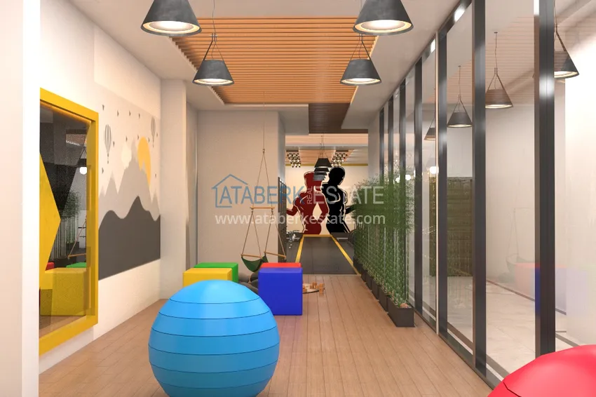 Двухкомнатная квартира в Окурджаларе в комплексе на этапе строительства в 150 метрах от моря 19 