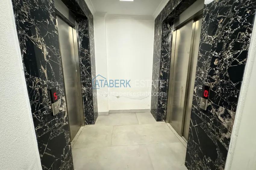 Квартира в Махмутларе, трехкомнатная с новой мебелью и видом на горы 20 