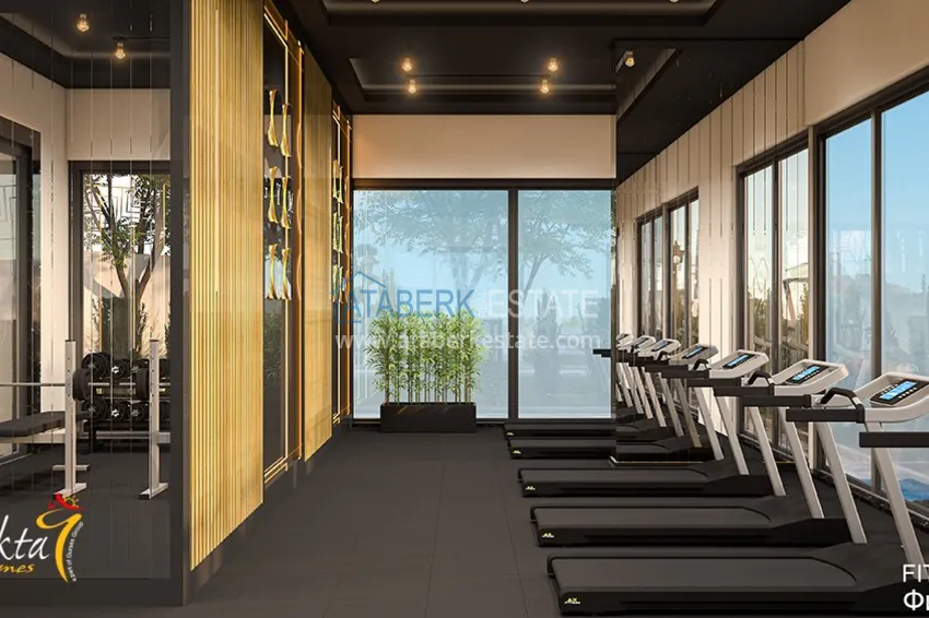 Трехкомнатная квартира в Махмутлар, от инвестора в элитном комплексе на этапе строительства 22