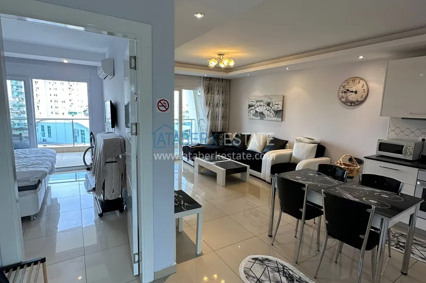 Приобрести Недвижимость под ВНЖ! Квартира 1+1 с мебелью и видом на горы, район Джикджилли – Алания 2