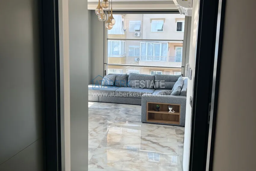 Приобрести Квартира в центре Алании в комплексе с высоким инженерным оснащением – район пляжа Клеопатра 1 