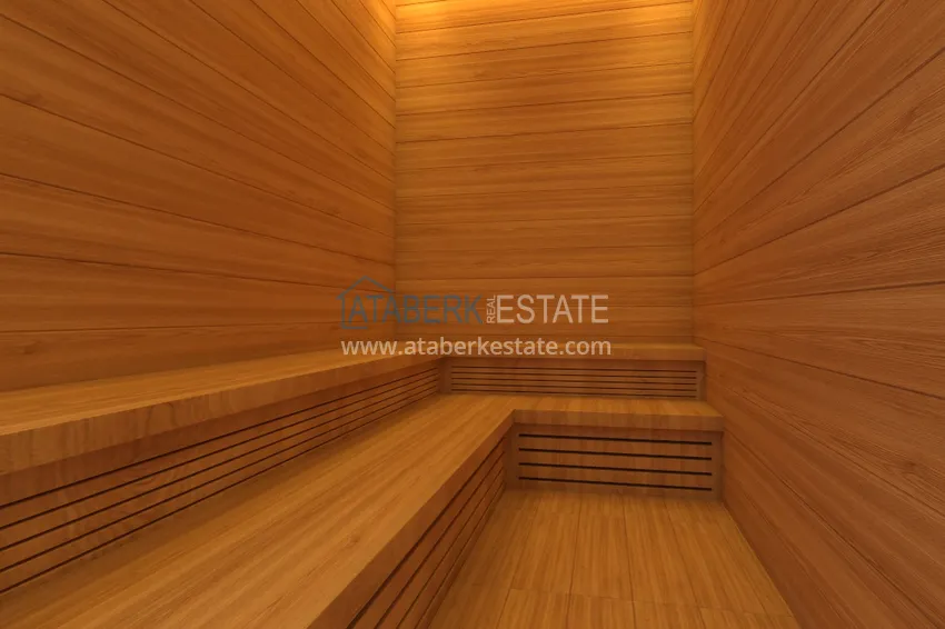 Двухкомнатная квартира в Окурджаларе в комплексе на этапе строительства в 150 метрах от моря 21 