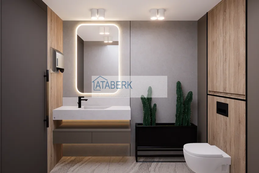 Новый проект жилого комплекса на этапе котлована в Анталии, район Алтынташ 32 