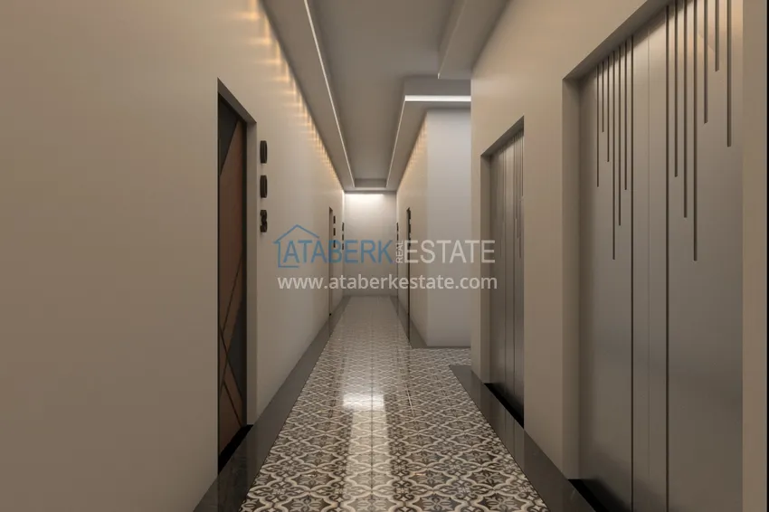 Двухкомнатная квартира в Окурджаларе в комплексе на этапе строительства в 150 метрах от моря 22 