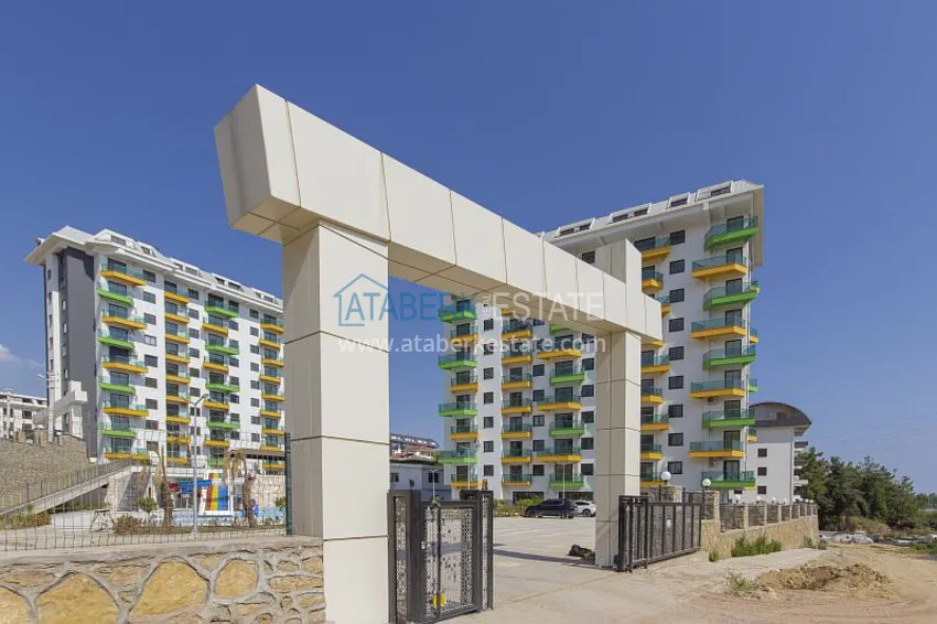 Квартира 2+1 с мебелью и частичным видом на море, район Авсаллар – Алания 3 