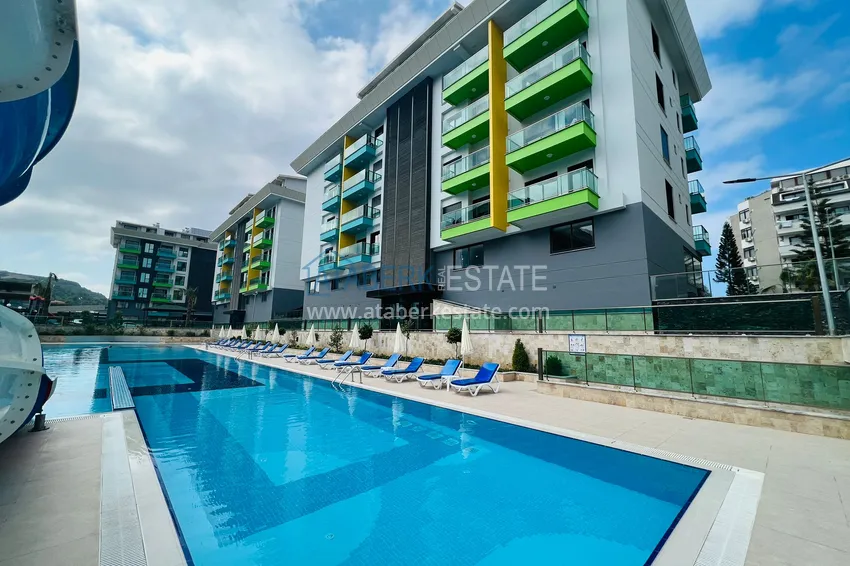 Готовая к проживанию квартира в Каргыджаке, в комплексе комфорт-класса 1 