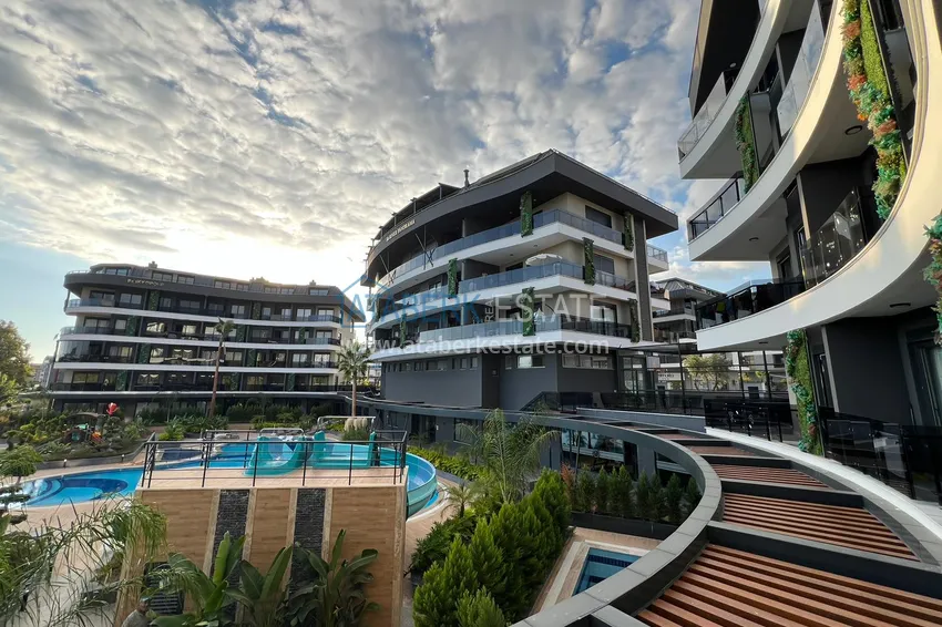 Квартира 1+1 в новом жилом комплексе с богатой инфраструктурой – район Оба, Алания 2 