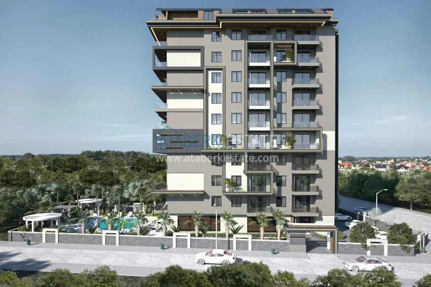 Старт продаж! Квартиры на этапе строительства в Алании, район Махмутлар 2 