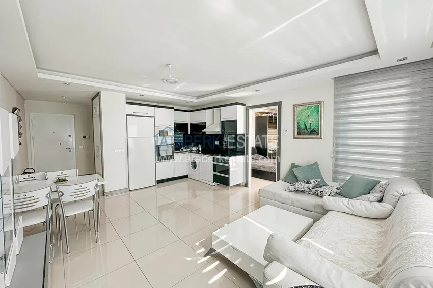 Приобрести Квартира 1+1 с мебелью и открытым видом на море, район Кестель - Алания 2 