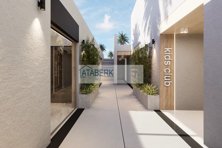 Новый проект жилого комплекса на этапе котлована в Анталии, район Алтынташ 13 